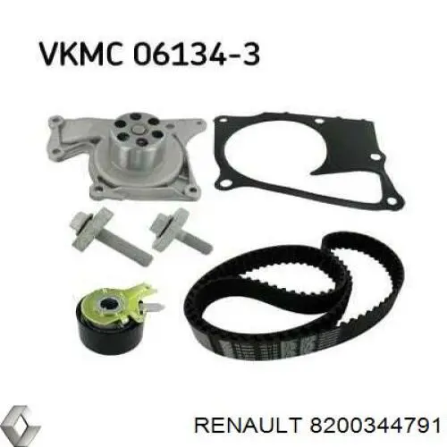 Купити 8200344791 Renault (RVI) Ремінь газорозподільного механізму