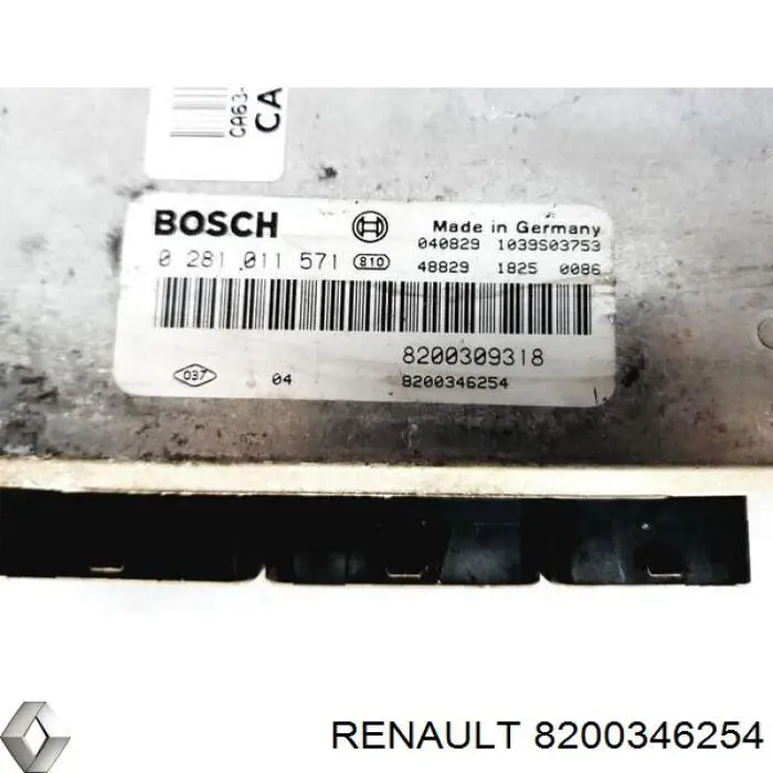 Блок двигуна Renault (RVI) 8200309329