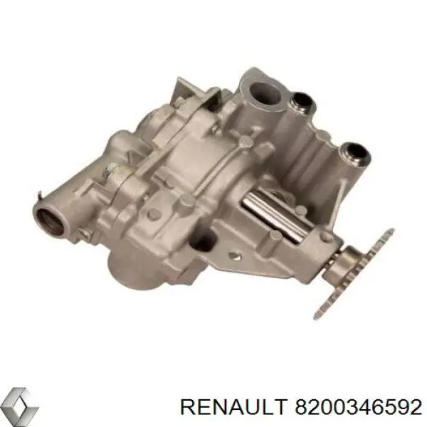 Масляний насос 8200346592 Renault (RVI)