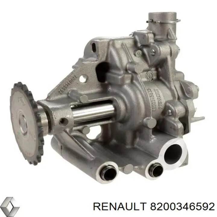 Купити 8200346592 Renault (RVI) Насос маслозакачуючий