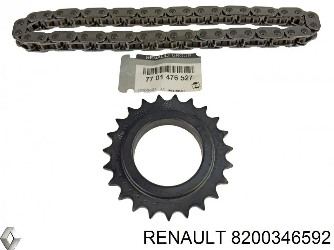 Масляний насос 8200346592 Renault (RVI)