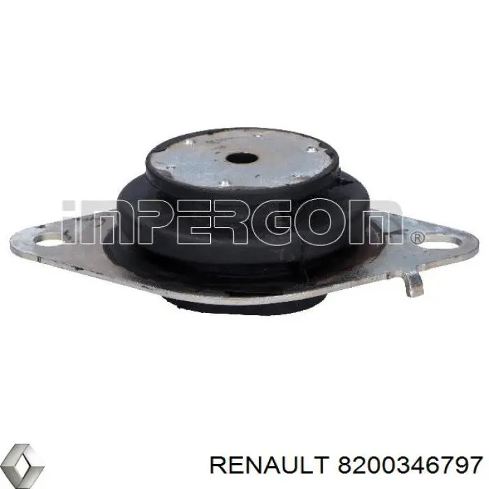 Ліва подушка двигуна Renault (RVI) 8200346797 ціна, від 20.55 USD