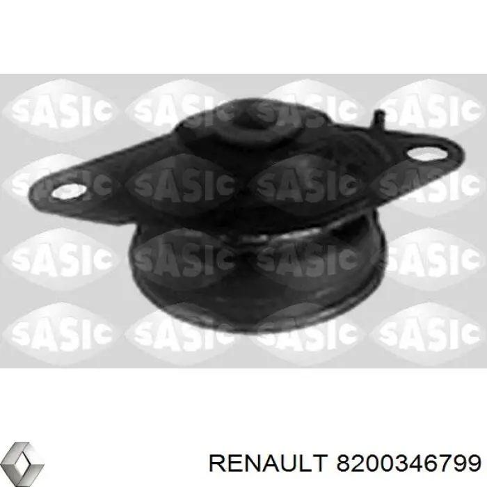 Подушка (опора) двигуна, задня Renault (RVI) 8200346799 ціна, від 41.79 USD