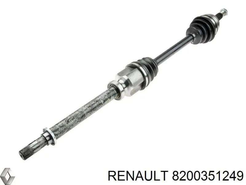 Купити 8200351249 Renault (RVI) Піввісь права