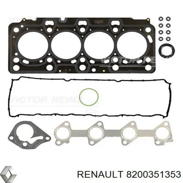 8200351353 Renault (RVI) прокладка головки блока циліндрів (гбц)