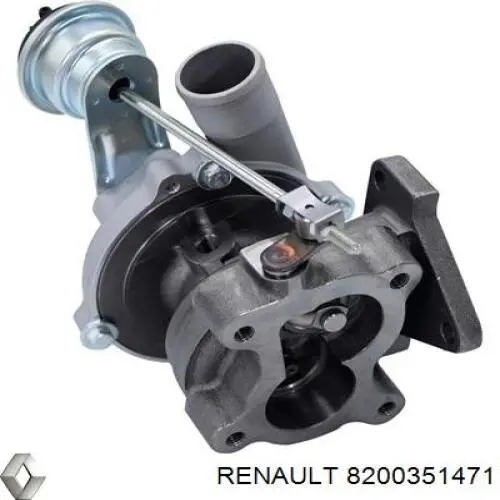 Купити 8200351471 Renault (RVI) Турбіна