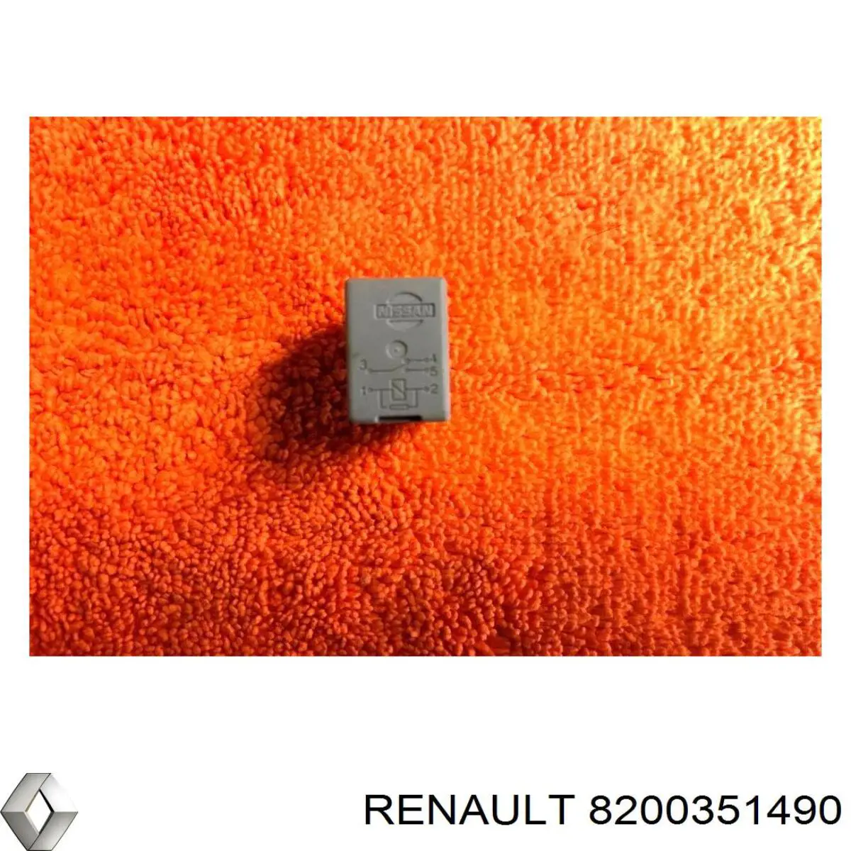 Реле протитуманної фари Renault (RVI) 8200351490 ціна, від 3.17 USD