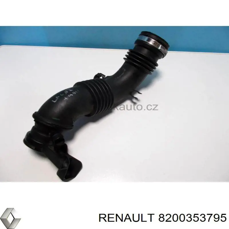 Головний патрубок витратоміра повітря (черепаха) Renault (RVI) 8200353795 ціна, від 4.99 USD