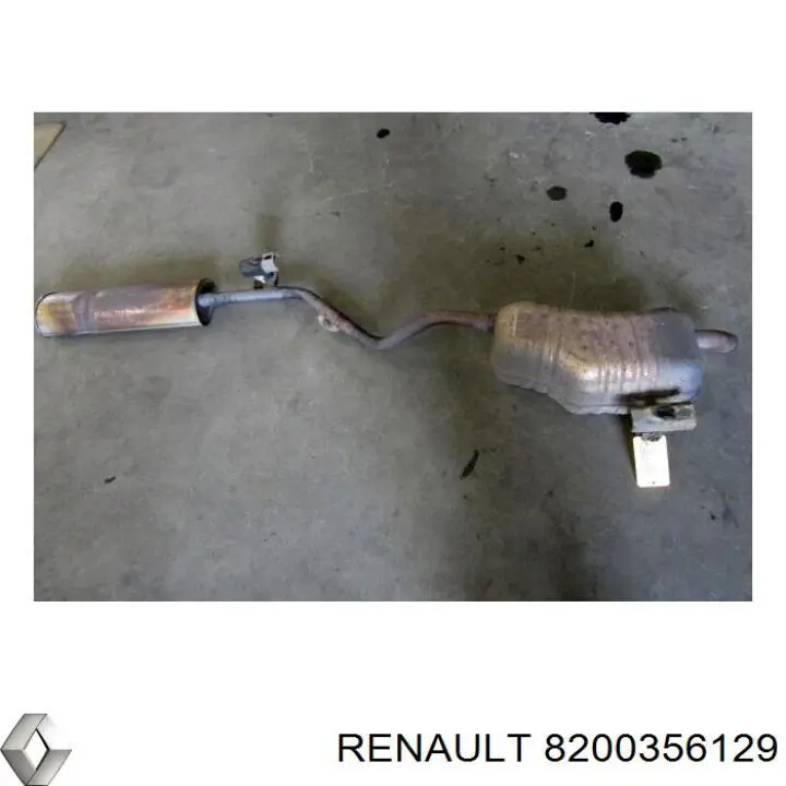 Глушник Renault (RVI) 8200356129 ціна, від 27.85 USD
