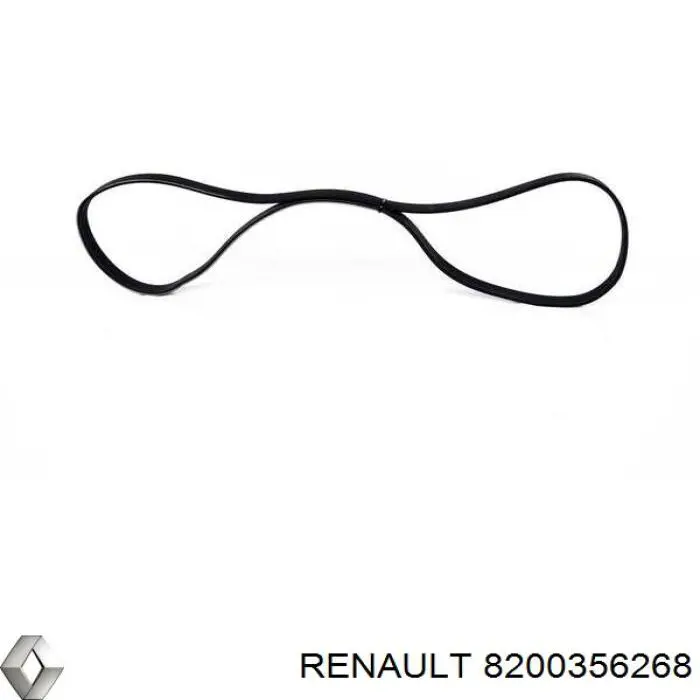 Клиновий ремінь Renault (RVI) 8200356268 ціна, від 13.91 USD