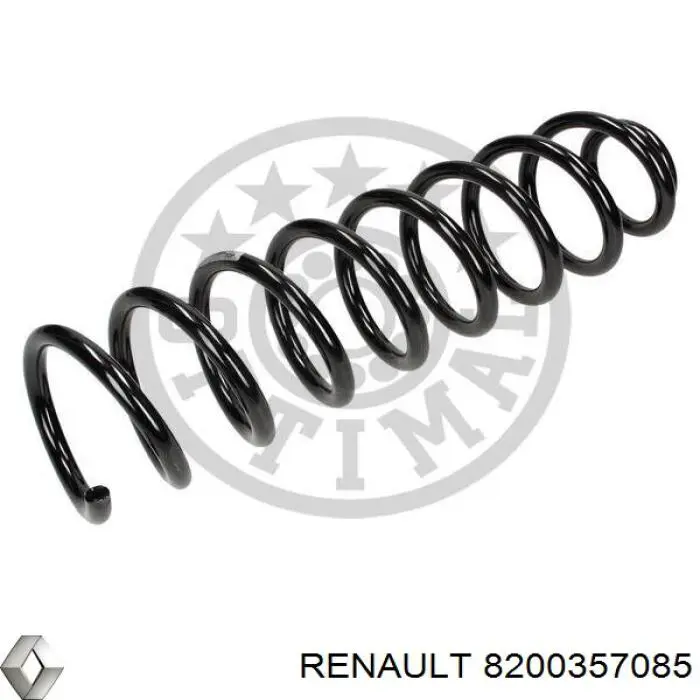 8200357085 Renault (RVI) пружина задня