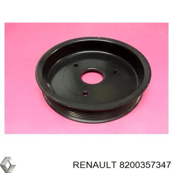 8200357347 Renault (RVI) шків насосу гідропідсилювача керма (гпк)