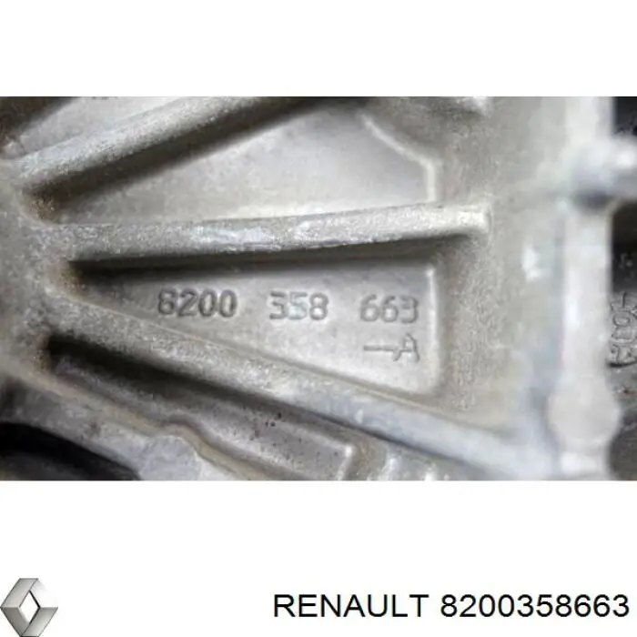 Купити 8200358665A Renault (RVI) Права втулка двигуна