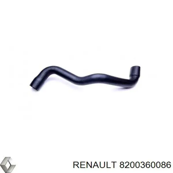 Шланг/патрубок интеркуллера Renault (RVI) 8200360086 ціна, від 25.13 USD