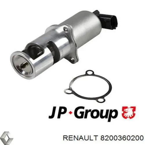 Купити 8200360200 Renault (RVI) Прилади управління системи рециркуляції