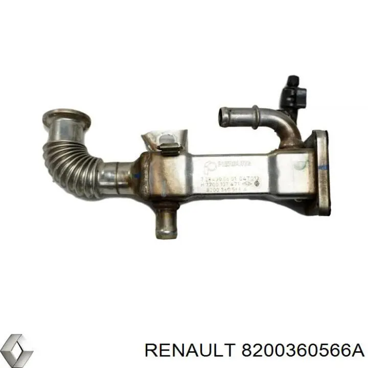 8200360566A Renault (RVI) Клапан рециркуляції відпрацьованих газів EGR