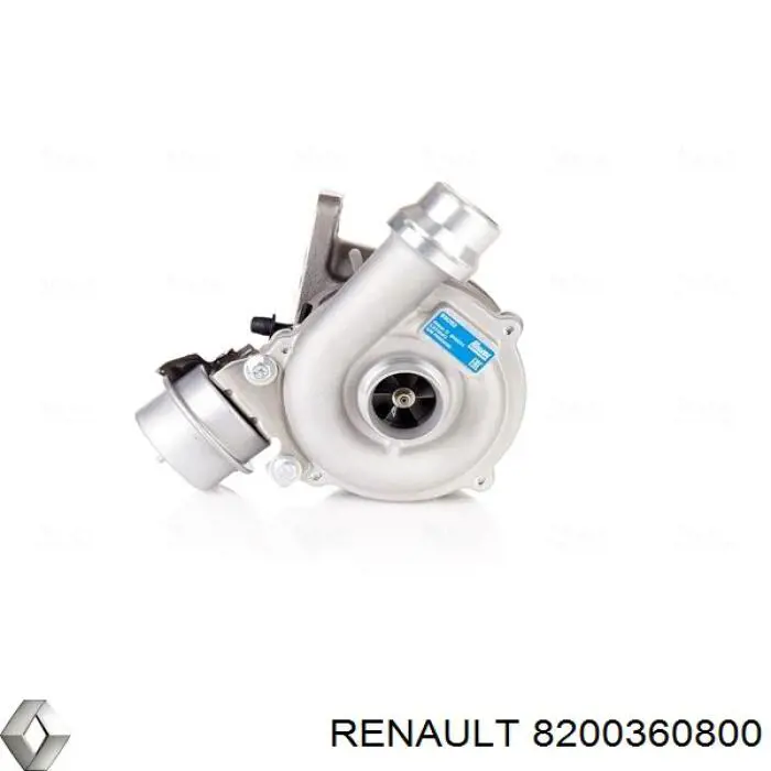 Турбіна 8200360800 Renault (RVI)