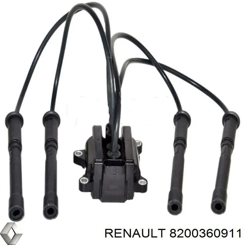 Котушка запалювання 8200360911 Renault (RVI)