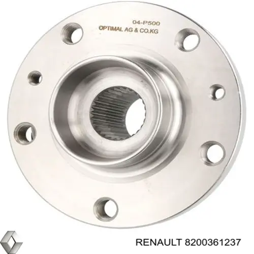 Маточина колеса передня Renault (RVI) 8200361237 ціна, від 14.35 USD