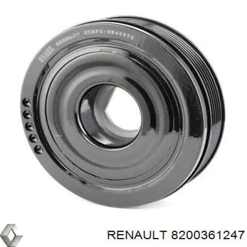Шків колінвала (демпфер ) Renault (RVI) 8200361247 ціна, від 88.21 USD