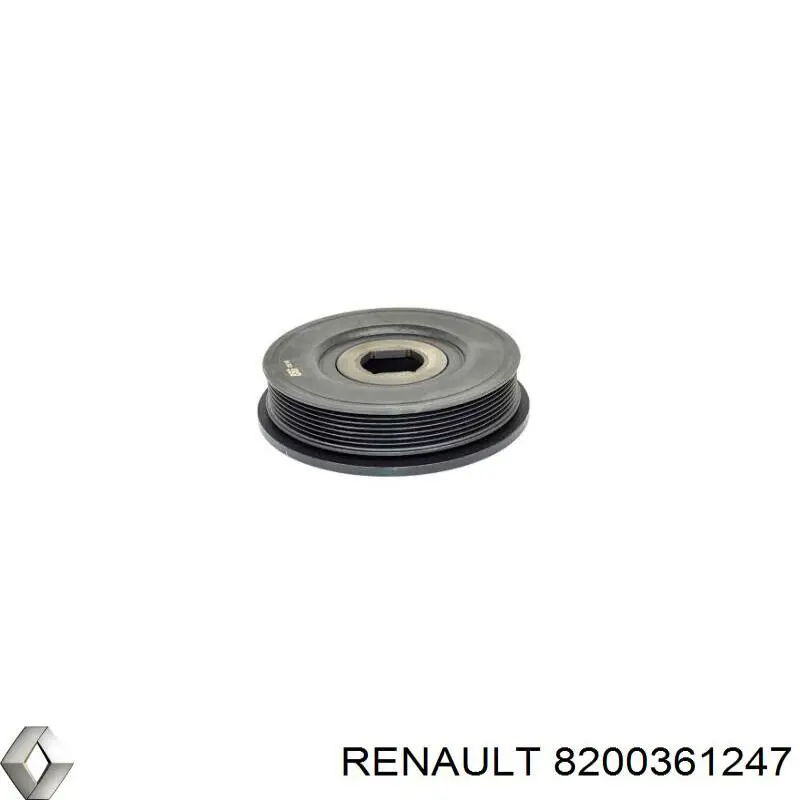 8200361247 Renault (RVI) шків колінвала