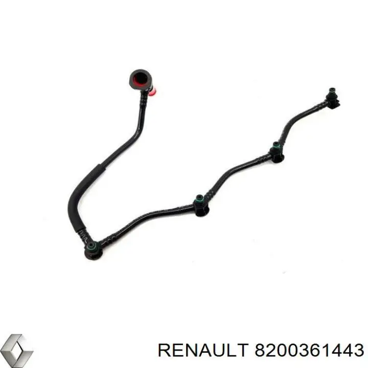Трубка паливна, зворотня від форсунок Renault Laguna 2 (BG0) (Рено Лагуна)