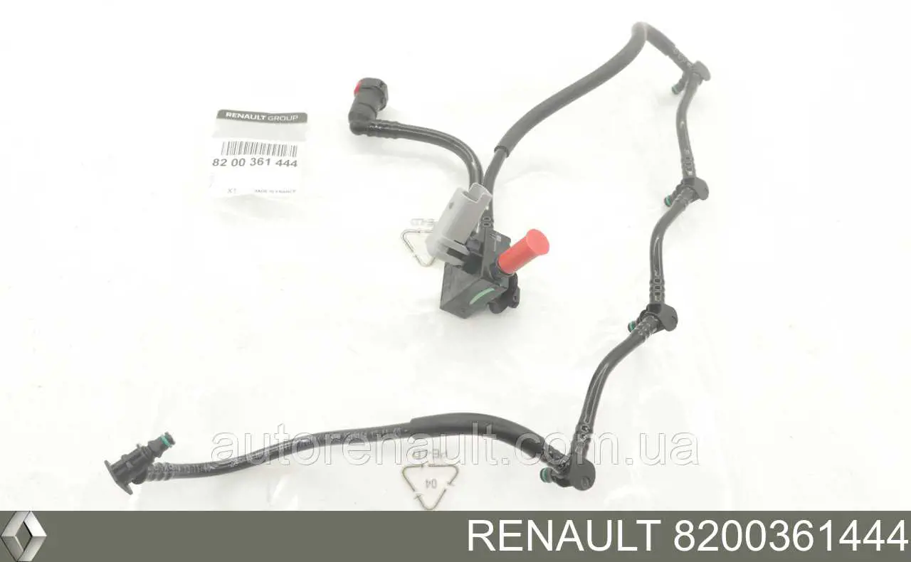 Купити 8200361444 Renault (RVI) Трубка паливна, зворотня від форсунок