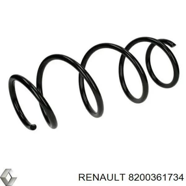 8200361734 Renault (RVI) пружина передня