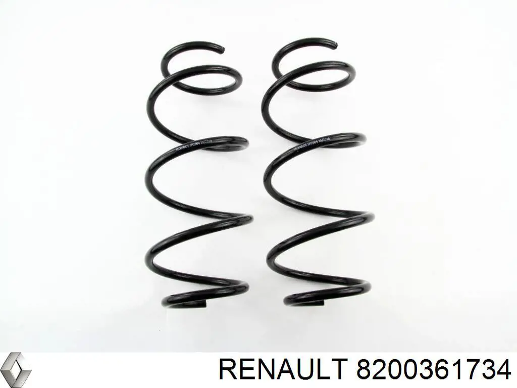 Пружина передня Renault (RVI) 8200361734 ціна, від 29.76 USD