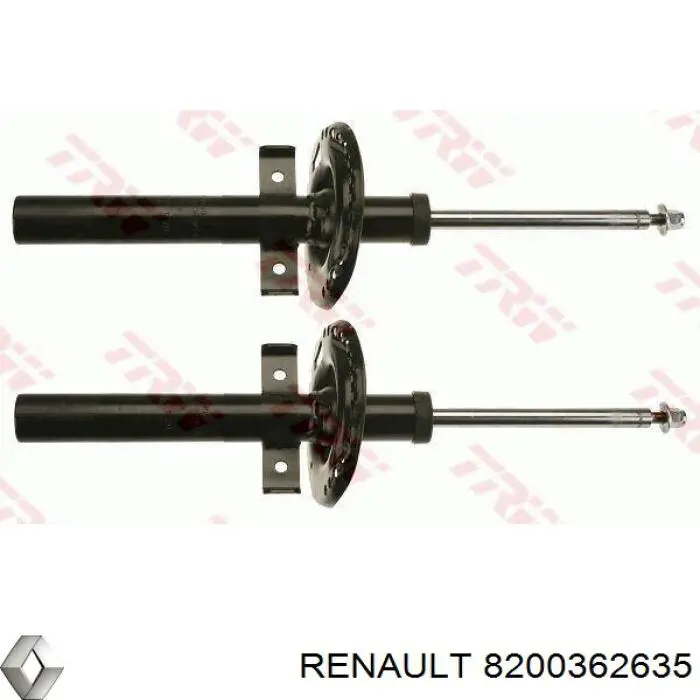 Стойка амортизатора передняя Renault (RVI) 8200362635 ціна, від 37.28 USD
