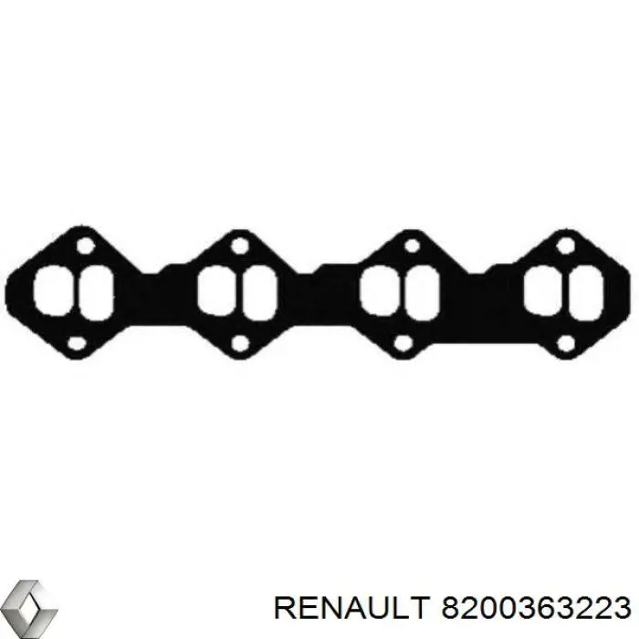 8200363223 Renault (RVI) прокладка впускного колектора
