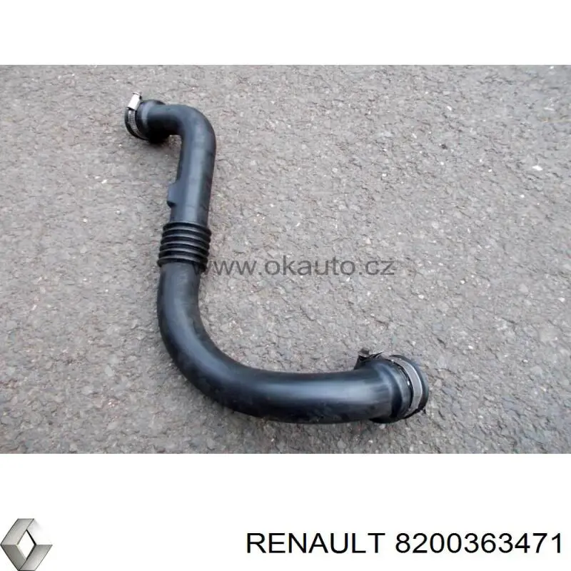 Купити 8200383471 Renault (RVI) Шланг/патрубок интеркуллера