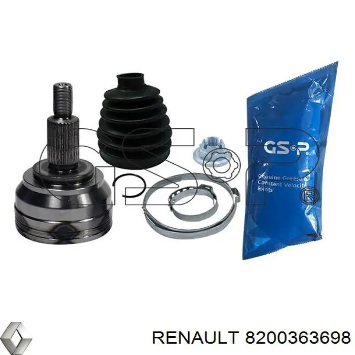 8200363698 Renault (RVI) Привід лівий