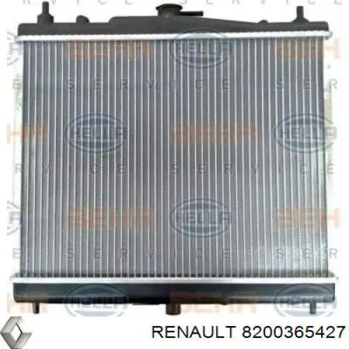 Купити 8200365427 Renault (RVI) Радіатор двигуна