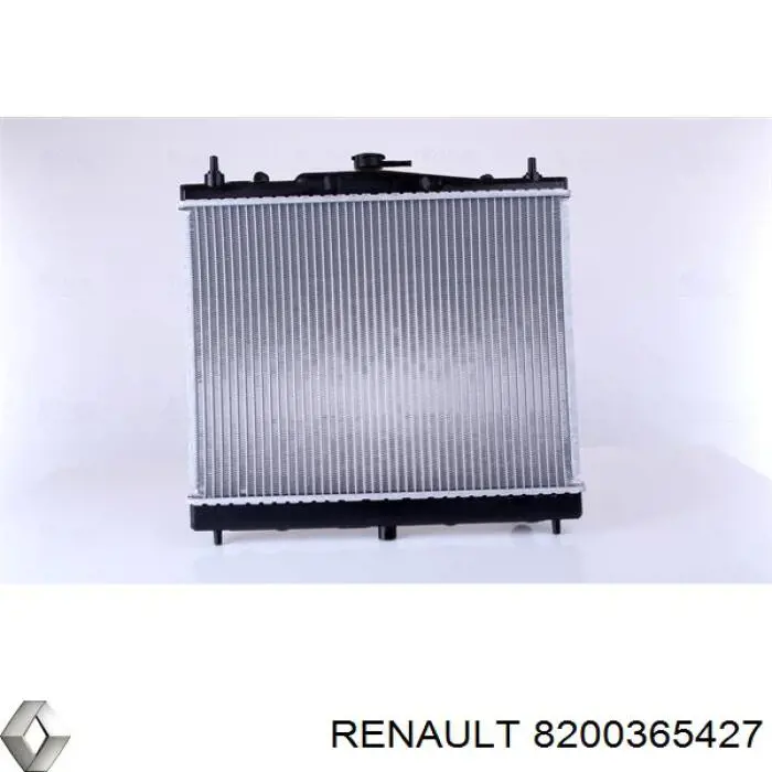 8200365427 Renault (RVI) радіатор охолодження двигуна
