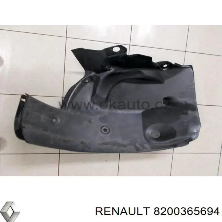 Купити 8200365694 Renault (RVI) Підкрилок переднього крила, лівий задній