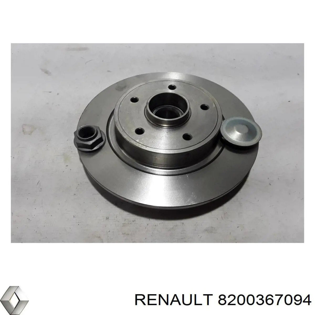 Купити 8200367094 Renault (RVI) Диск заднього гальма