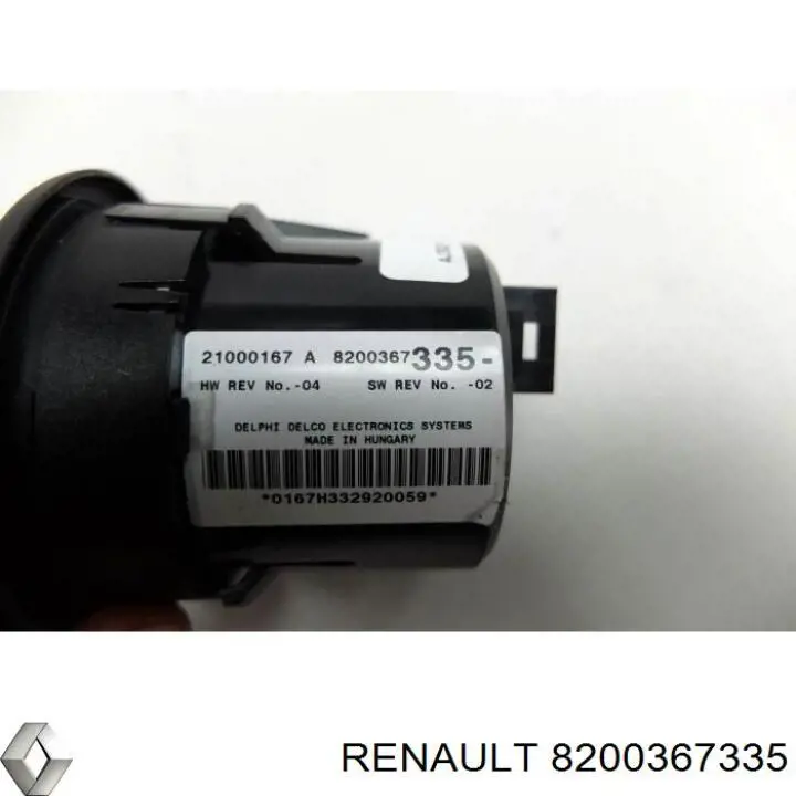 Регулятор вентилятора обігрівача Renault (RVI) 8200367335 ціна, від 16.88 USD