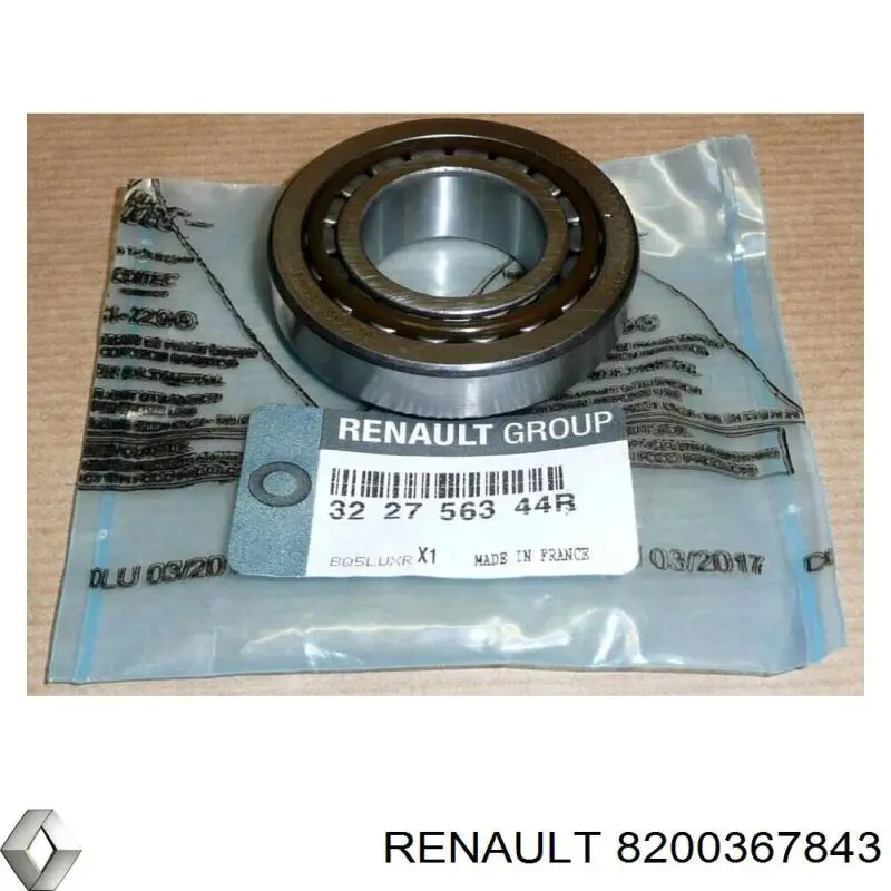 Підшипник первинного валу коробки Renault (RVI) 8200367843 ціна, від 11.32 USD