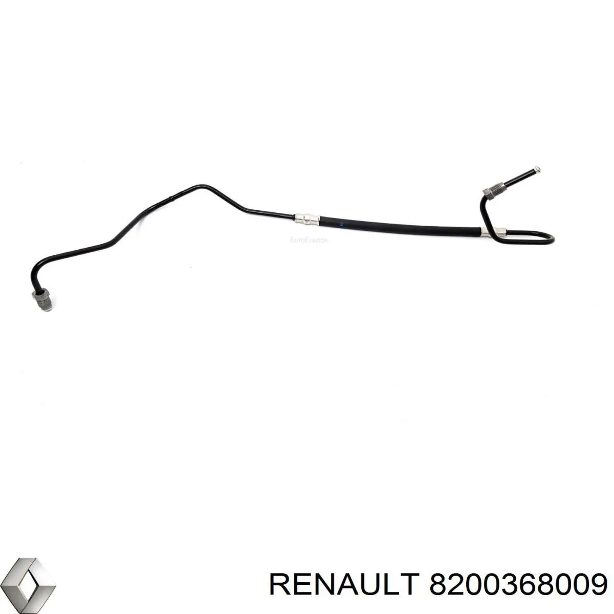 Трубка гальмівна, задня, права на Renault Laguna (KG0)