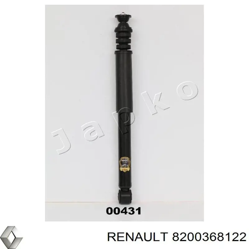 Купити 562100762R Renault (RVI) Стійка амортизатора задня