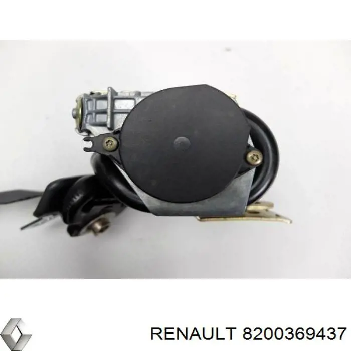 Ремінь безпеки задній правий 8200803867 Renault (RVI)