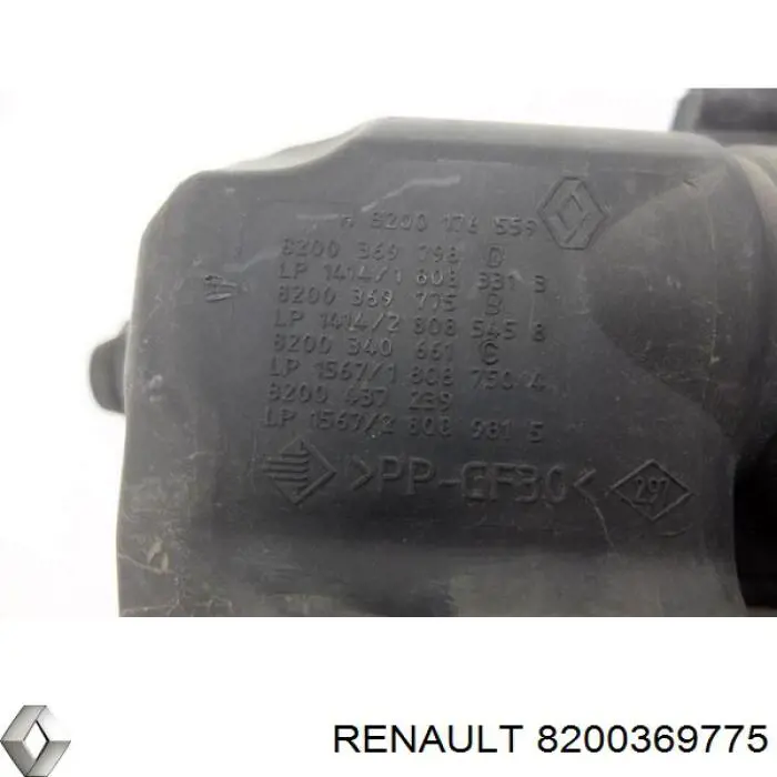 Корпус повітряного фільтра Renault (RVI) 8200369775 ціна, від 5.64 USD