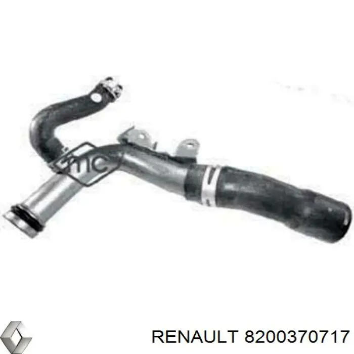 8200370717 Renault (RVI) шланг/патрубок системи охолодження