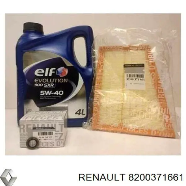 Повітряний фільтр 8200371661 Renault (RVI)