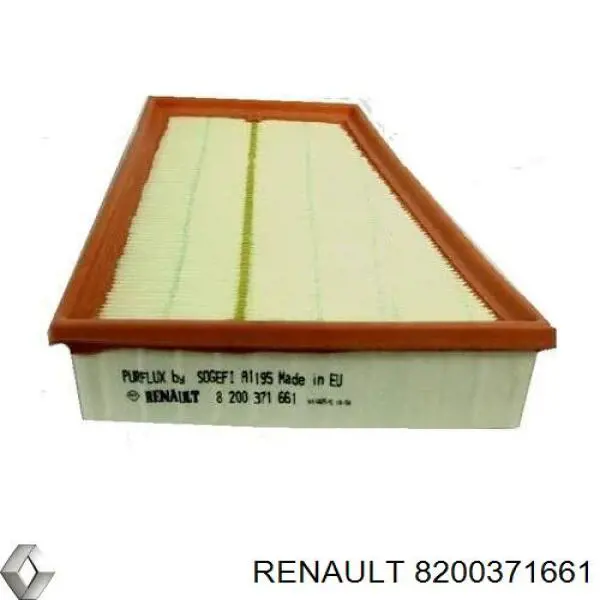 Елемент повітряного фільтра Renault (RVI) 8200371661 ціна, від 7.69 USD