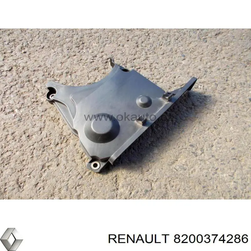 8200374286 Renault (RVI) кожух/кришка/захист ременя грм