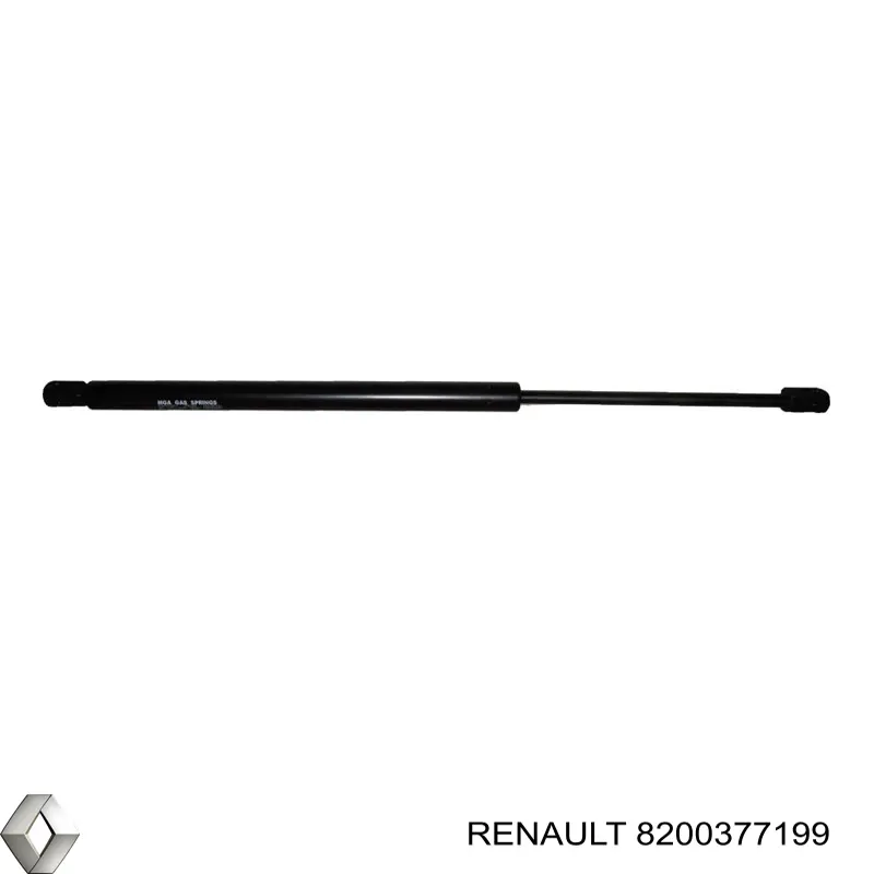 8200377199 Renault (RVI) амортизатор кришки багажника/ двері 3/5-ї задньої
