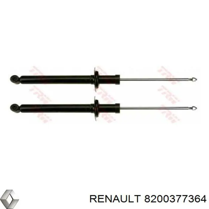 Купити 8200377364 Renault (RVI) Стійка амортизатора задня