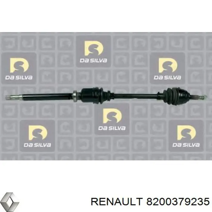 8200379235 Renault (RVI) піввісь (привід передня, права)